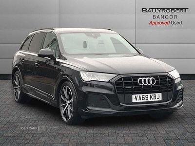 Used Audi Q7 Black Edition 286 HP (210 kW) 2020 Black SUV