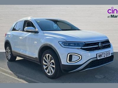 Used VW T-Roc Style 150 HP (110 kW) 2022 White SUV