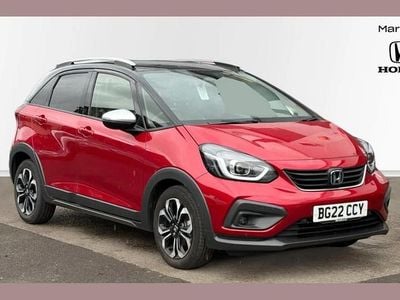 Used Honda Jazz Hybrid 107 HP (78 kW) 2022 Red Hatchback