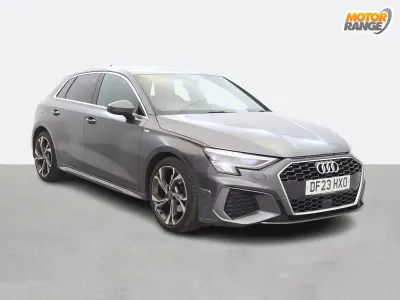 Used Audi A3 S-Line 110 HP (80 kW) 2023 Grey Sedan