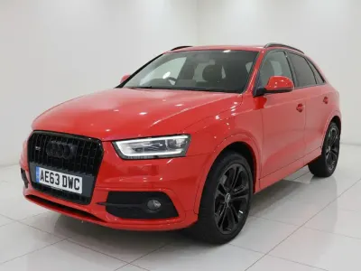 Used Audi Q3 S-Line 177 HP (130 kW) 2013 Red SUV
