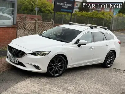 Usado Mazda 6 Inclusive 175 CV (128 kW) 2016 Blanco Familiar
