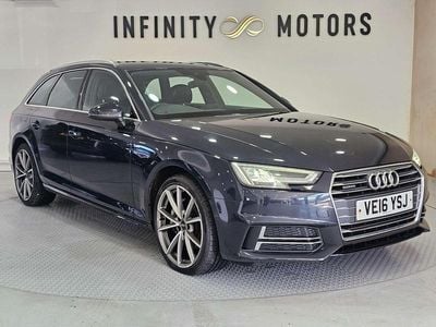 Used Audi A4 S-Line 190 HP (139 kW) 2016 Blue Estate