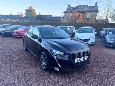 Used Peugeot 208 Active Premium 2021 Black Hatchback