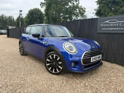 Used Mini Cooper Exclusive 2019 Blue Hatchback