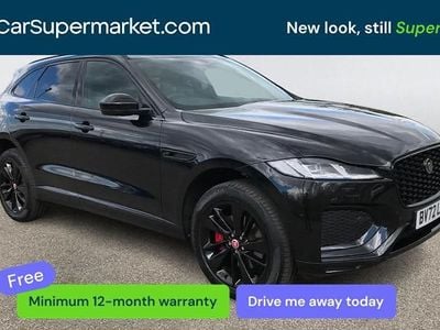 Begagnad Jaguar F-Pace R-Dynamic 204 HK (150 kW) 2022 Svart SUV