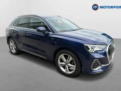 Used Audi Q3 S-Line 150 HP (110 kW) 2022 Blue SUV