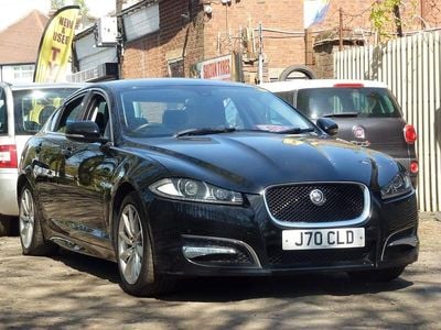 Używany Jaguar XF S 200 KM (147 kW) 2013 Czarny Sedan/Limuzyna