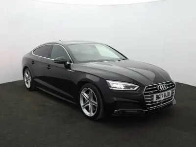 Used Audi A5 S-Line 2017 Black Coupe
