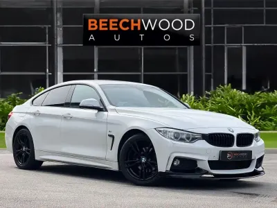 Used BMW 420 M Sport 190 HP (139 kW) 2016 White Coupe