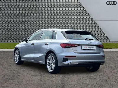 Used Audi A3 Sport 108 HP (79 kW) 2020 Silver Hatchback