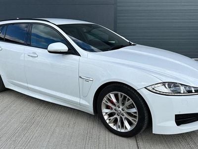 Used Jaguar XF R-Sport 2014 White Estate
