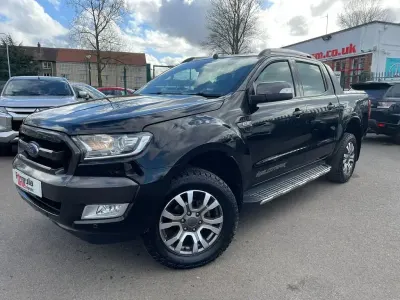 Begagnad Ford Ranger Wildtrack 197 HK (144 kW) 2017 Svart Pickup
