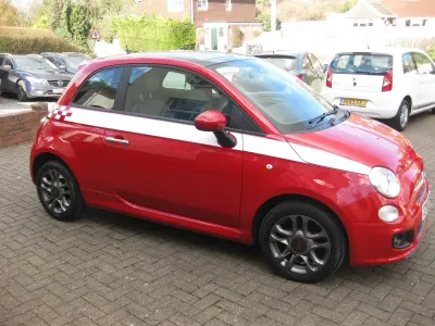 Używany Fiat 500 S 69 KM (50 kW) 2014 Czerwony Hatchback