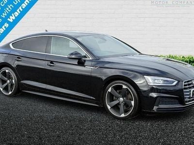 Used Audi A5 Sportback S-Line 190 HP (139 kW) 2018 Black Hatchback