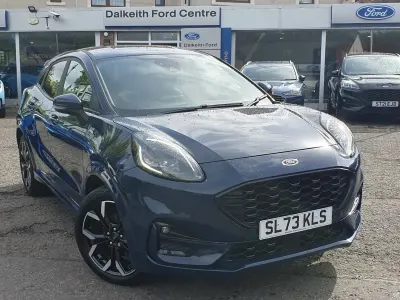 Käytetty Ford Puma ST-Line X 125 HP (91 kW) 2024 Sininen Katumaasturi
