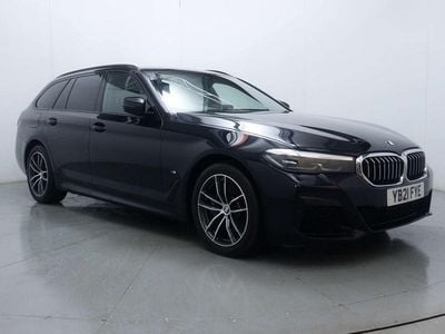 Black Used 2021 BMW 530e M Sport Estate | £22,300 (Fair price)