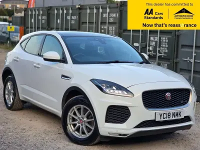 Used Jaguar E-Pace R-Dynamic 180 HP (132 kW) 2018 White SUV