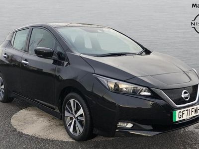 Black Used 2021 Nissan Leaf Acenta Hatchback | £9,029 (Fair price)