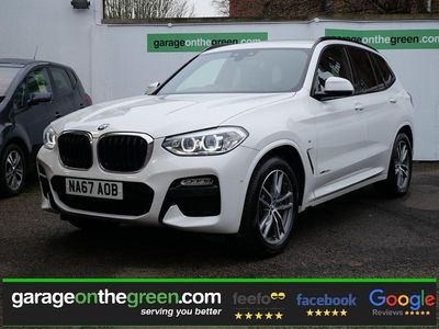 White Used 2017 BMW X3 M Sport SUV | £25,495 (Expensive)