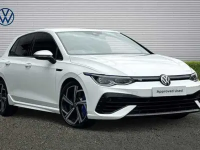 Used VW Golf VIII R 320 HP (235 kW) 2023 White Hatchback