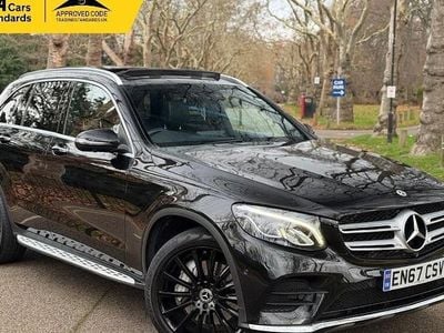 Black Used 2017 Mercedes GLC350 AMG line Estate | £18,495 (Fair price)