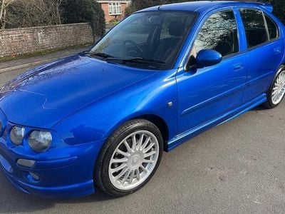 Used MG ZR 160 HP (117 kW) 2003 Blue Hatchback