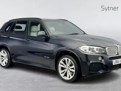 Used BMW X5 M Sport 313 HP (230 kW) 2017 Black SUV
