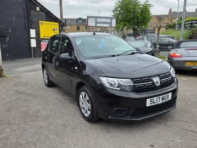 Used Dacia Sandero Ambiance 75 HP (55 kW) 2017 Black Hatchback
