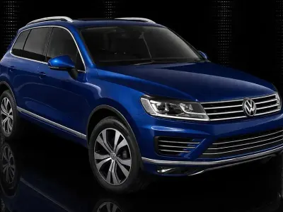 Usado VW Touareg R-line 262 HP (192 kW) 2015 Azul SUV