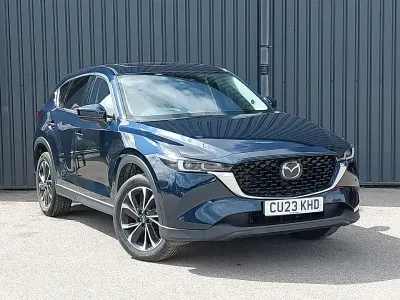 Second-hand Mazda CX-5 Exclusive-Line 165 CP (121 kW) 2023 Albastru SUV