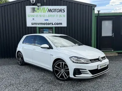Used VW Golf VII GTD 184 HP (135 kW) 2017 White Hatchback