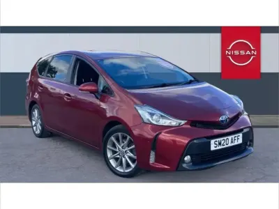 Usado Toyota Prius+ 136 HP (100 kW) 2020 Vermelho Monovolume