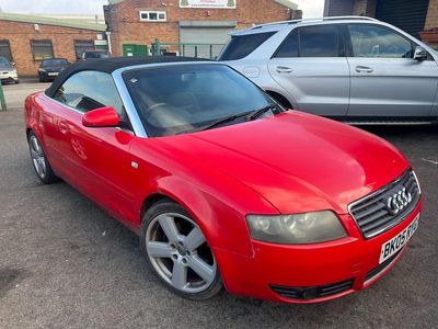 Used Audi A4 Cabriolet S-Line 163 HP (119 kW) 2005 Red Cabriolet