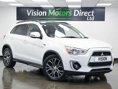 White Used 2015 Mitsubishi ASX SUV | £4,740 (Fair price)