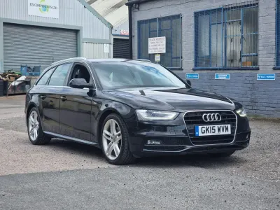Usado Audi A4 S-Line 2015 Negro Familiar