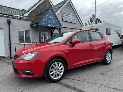 Used Seat Ibiza SE 85 HP (62 kW) 2013 Red Hatchback
