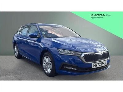 Used Skoda Octavia SE 150 HP (110 kW) 2022 Blue Estate