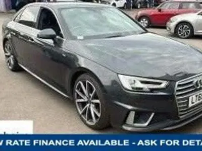 Used Audi A4 S-Line 150 HP (110 kW) 2019 Grey Sedan
