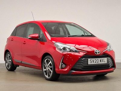 Red Used 2020 Toyota Yaris Hatchback | £11,498 (Good price)