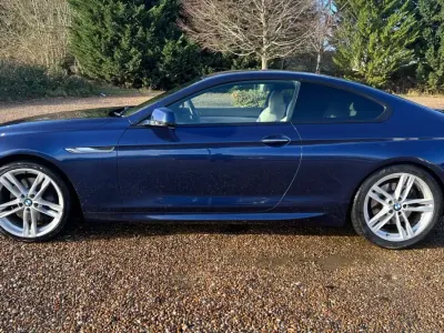 Begagnad BMW 640 M Sport 2012 Blå Sportkupé