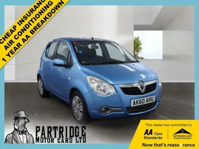 Używany Vauxhall Agila Club 85 KM (62 kW) 2010 Niebieski Minivan