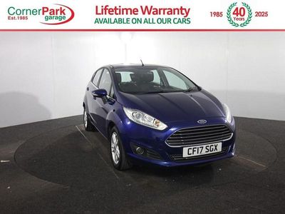 Blue Used 2017 Ford Fiesta Zetec Hatchback | £5,249 (Good price)