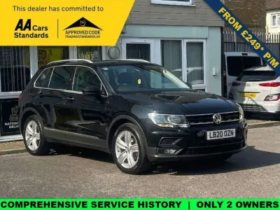 Used VW Tiguan Match 150 HP (110 kW) 2020 Black SUV