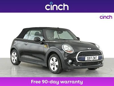 Black Used 2017 Mini Cooper Cabriolet Cabriolet | £9,599 (Fair price)