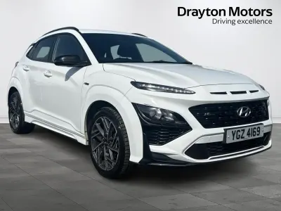 Used Hyundai Kona N Line 120 HP (88 kW) 2023 White SUV