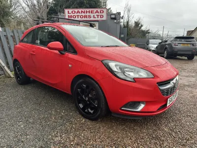 Begagnad Vauxhall Corsa SRi 75 HK (55 kW) 2017 Röd Halvkombi