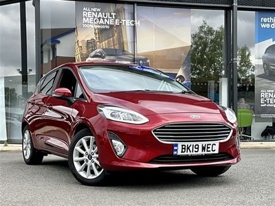 used Ford Fiesta 1.0T EcoBoost GPF Titanium Hatchback 5dr Petrol Manual Euro 6 (s/s) (100 ps)