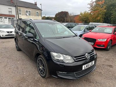 Black Used 2021 VW Sharan MPV | £4,999