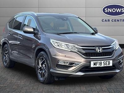 Brown Used 2018 Honda CR-V SE Plus SUV | £11,999 (Fair price)